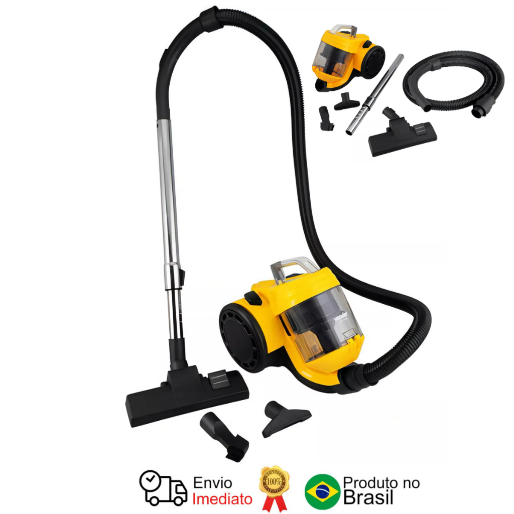 Aspirador De Pó 1.200 W 220 V~ Apv Reservatório 2 Litros Vonder