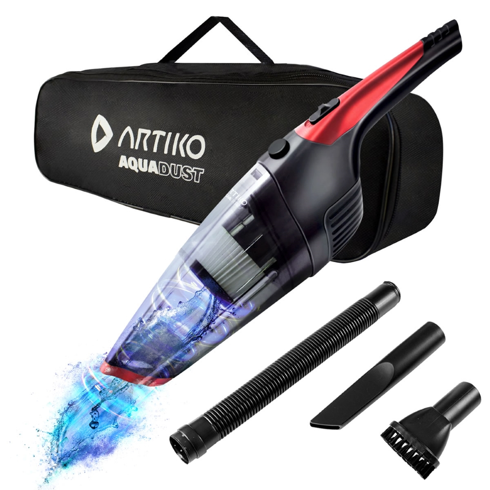 Aspirador De Pó, Água e Objetos Sem Fio Portátil Turbo Potente Artiko