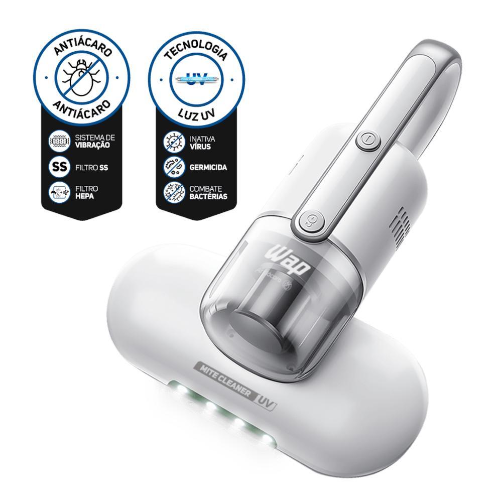 Aspirador de Pó Antiácaro Com Lâmpada UV Wap Mite Cleaner UV