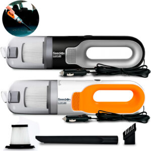 Aspirador de Pó Automotivo Portátil Potente 180W Com Bico Extra Longo