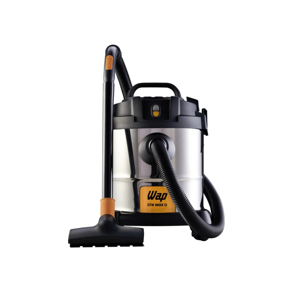 Aspirador de Pó e Água Gtw Inox 12 1400W com Bocal de Sopro Wap