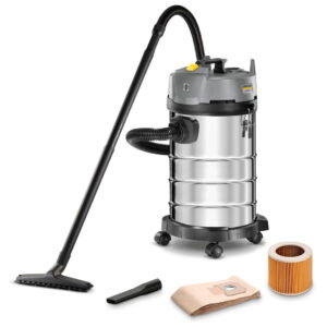 Aspirador de Pó e Líquido 1600W com Tanque Inox de 30 Litros Karcher