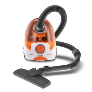 Aspirador de Pó Philco com Filtro Hepa Branco e Laranja 127 Volts