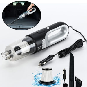 Aspirador de Pó Portátil 12v Automotivo Potente 180w Com Bicos Extras