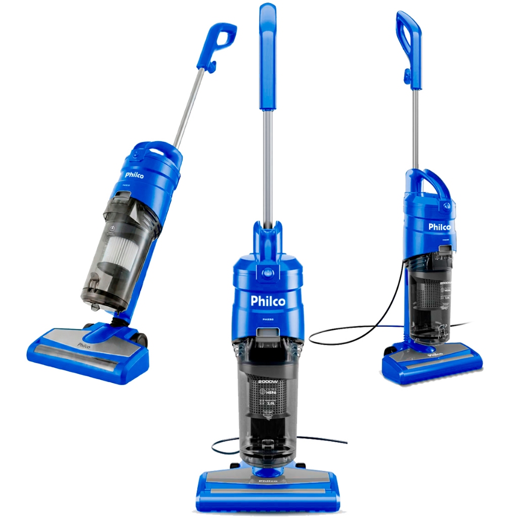 Aspirador De Pó Vertical E Portátil De Mão Philco Power Clean 2000w 2