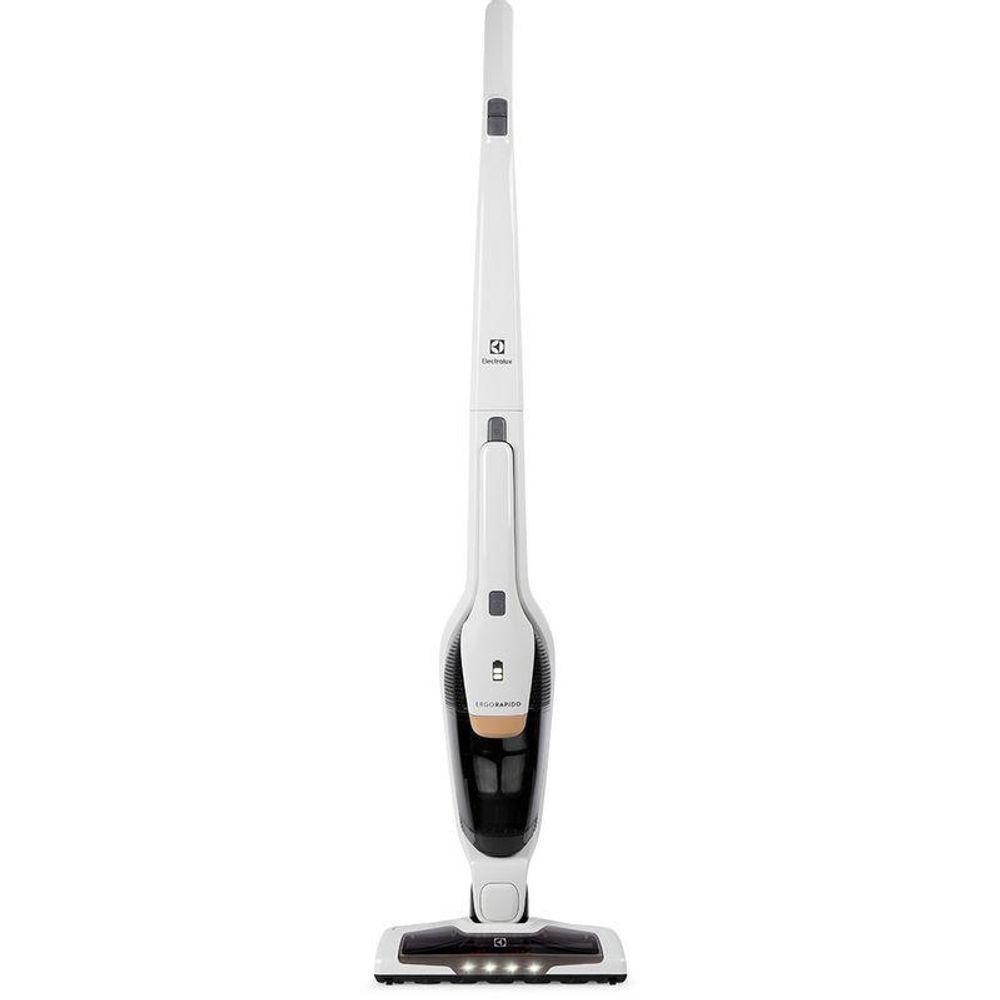 Aspirador De Pó Vertical Electrolux Ergorapido 2 Em 1 Branco Luz Led