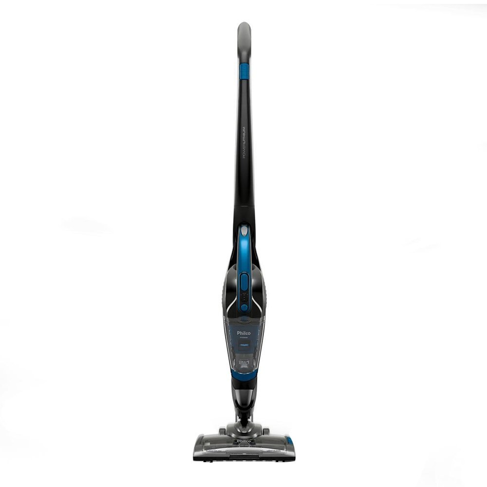Aspirador de Pó Vertical Philco 1 Litro 200W, 2 em 1 Sem Fio, Cinza