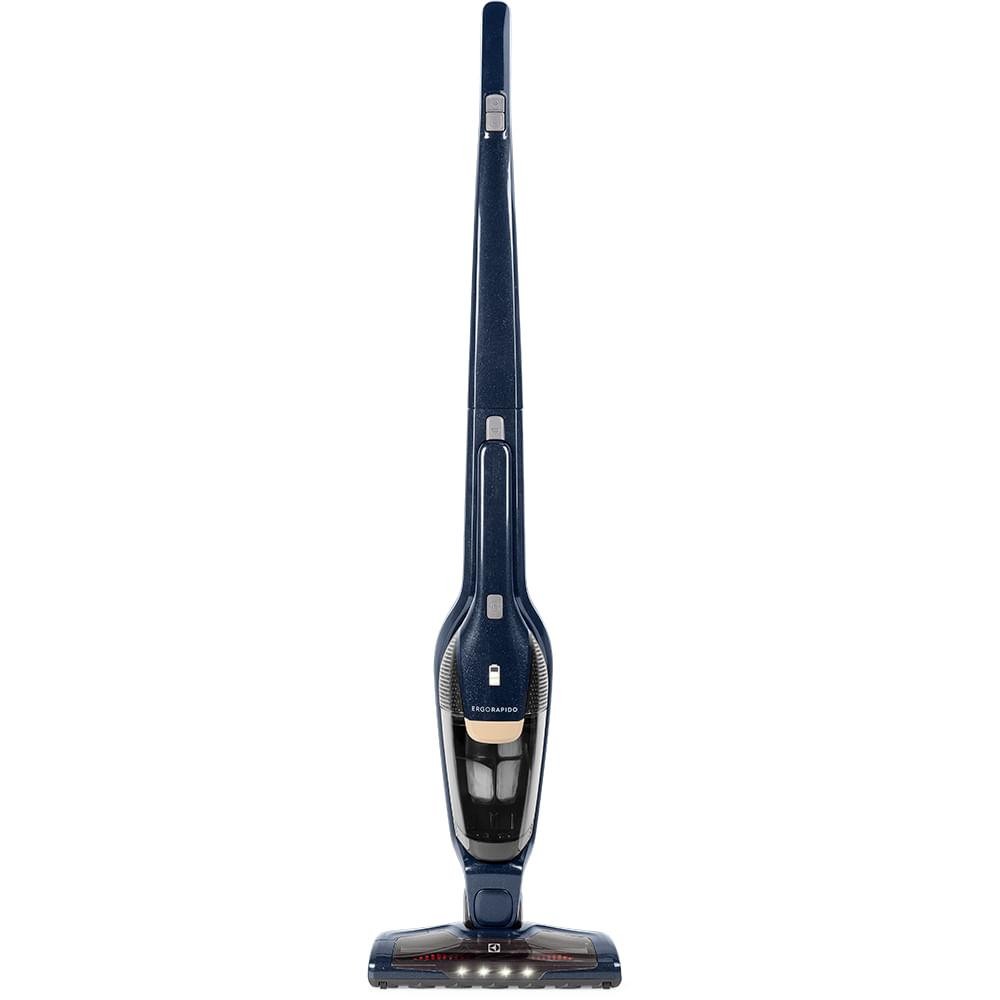 Aspirador de Pó Vertical Sem Fio Electrolux Ergorapido 2 em 1 Luz LED