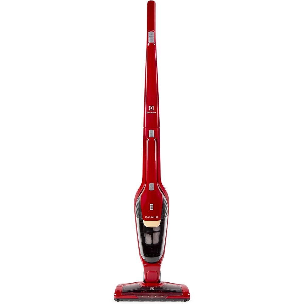 Aspirador de Pó Vertical Sem Fio Electrolux Ergorapido 2 em 1 Luz LED