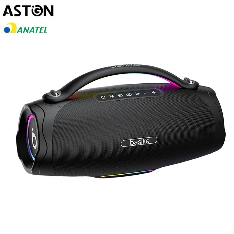 Astgn X Basike Caixa de Som Bluetooth 100 W Rms com Bateria 10.000