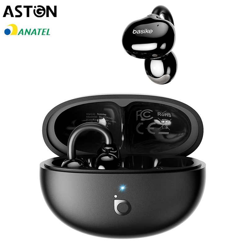 Astgn X Basike Fone de Ouvido Sem Fio Basike Bluetooth 6.0, Hi-Fi