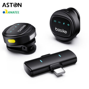 Astgn X Basike Microfone Lapela Anti-ruído Pro Tipo C Compatível com
