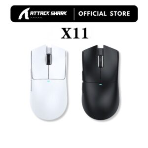Ataque Tubarão X11 Pata3311 Branco Bluetooth Mouse Modo Triplo