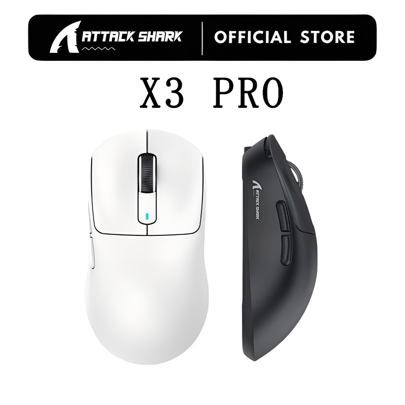 Attack Shark X3PRO 4K 8K Lightweight Wireless Gaming Mouse 26K DPI — Informática