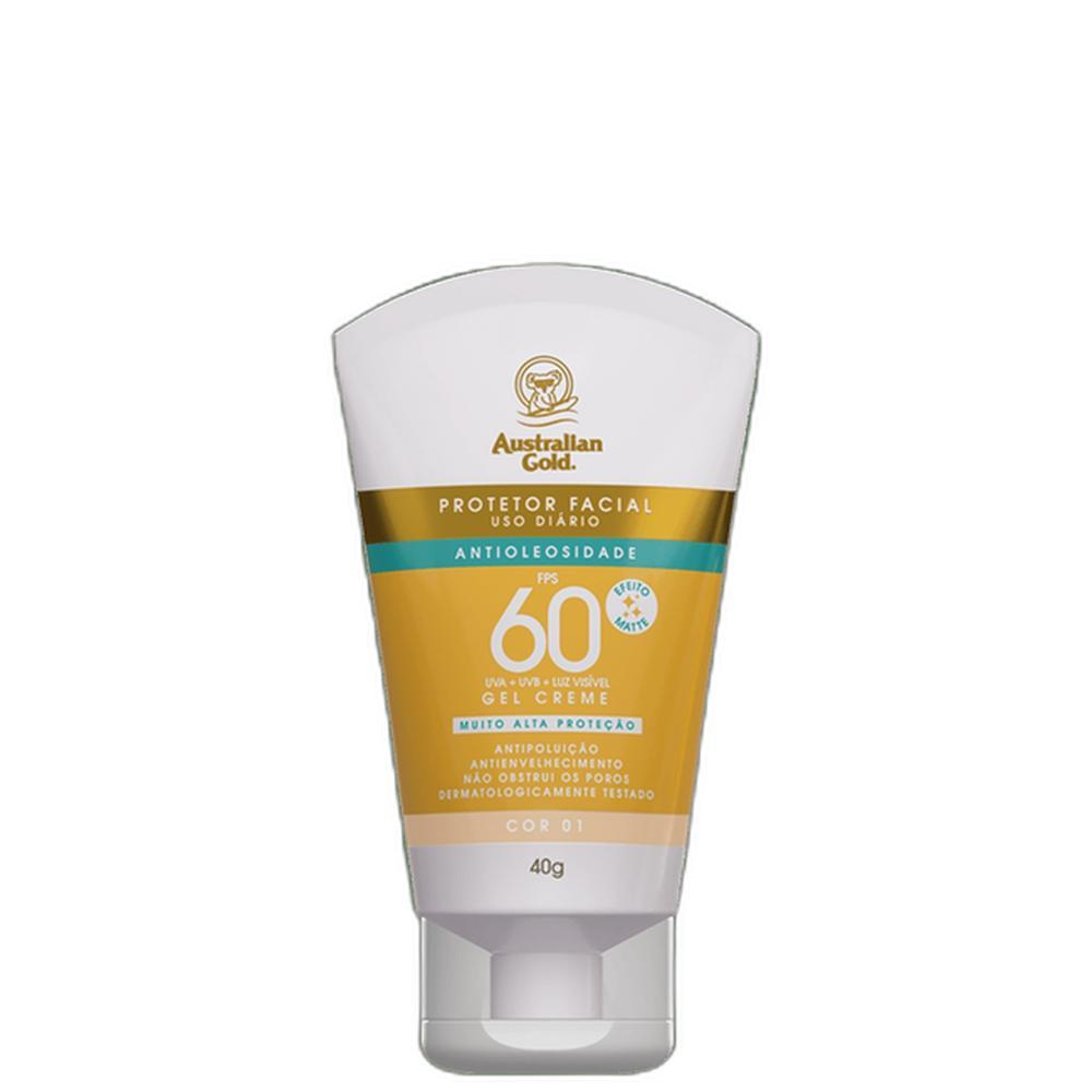 Australian Gold Fps 60 Cor 01 Protetor Solar com Cor 40g — Skincare