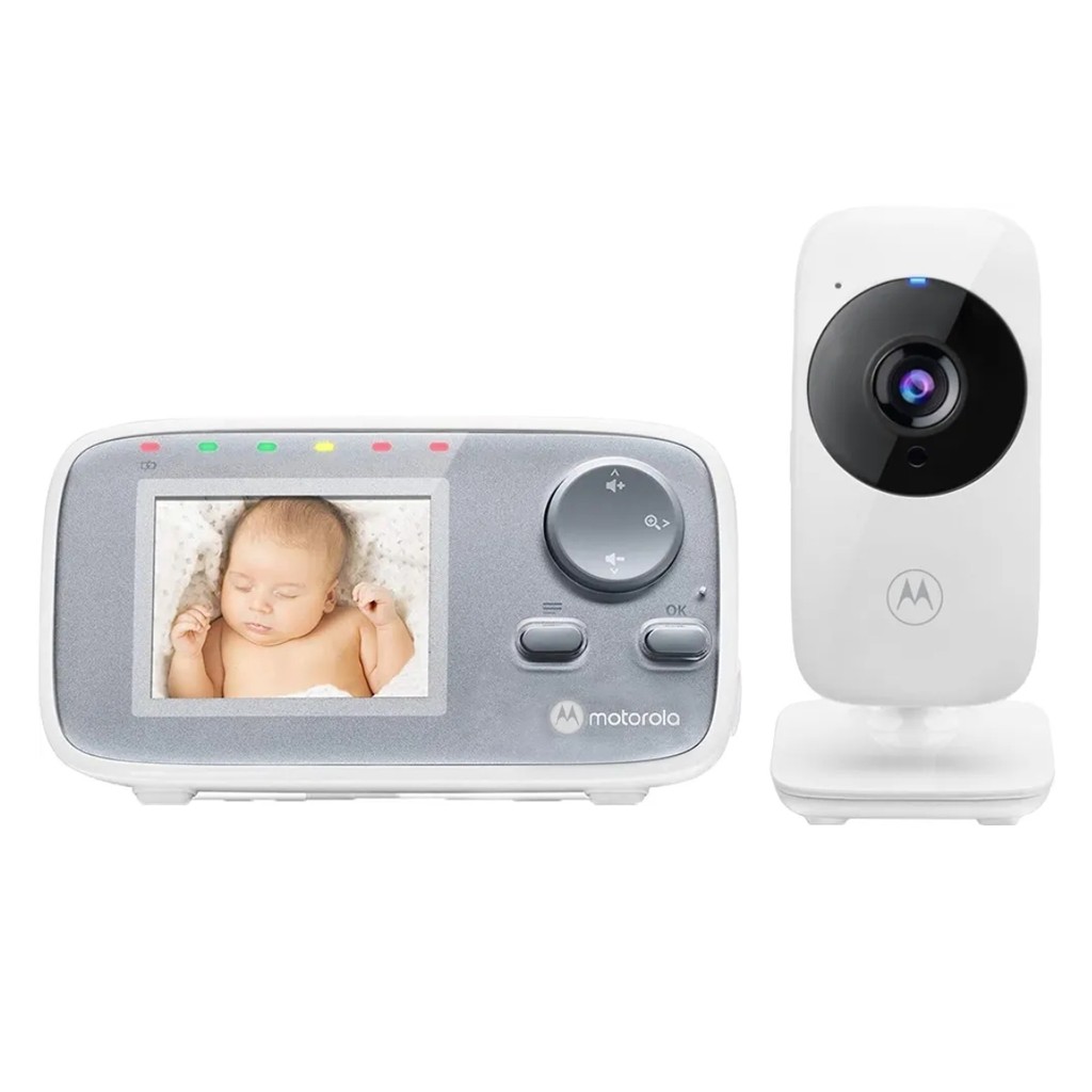 Babá Eletrônica VM482 Tela 2.4 Monitor Temperatura Motorola
