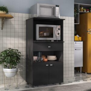 Balcão Multiuso para Forno e Micro-ondas Multimóveis Branco 4060G com
