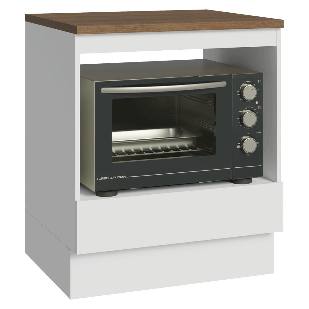 Balcão para Forno Micro-ondas 70 cm 1 Gaveta Madesa