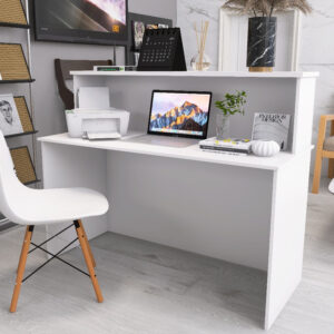 Balcão Para Recepção Organizador Branco
