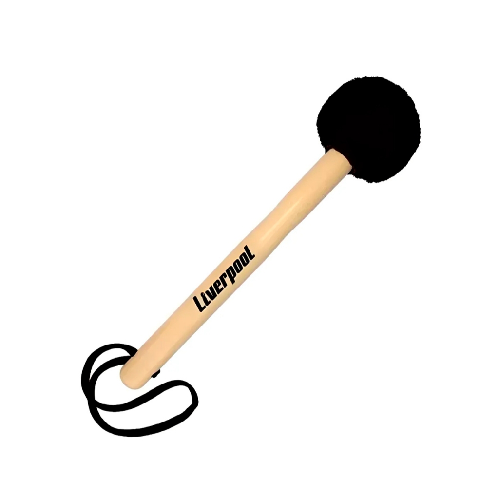 Baqueta Para Bombo Liverpool Mc48 Madeira Pelúcia 300mm — Brinquedos