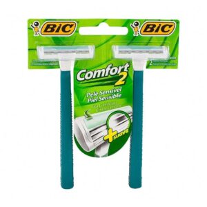 Barbeador Bic Comfort 2 Pele Sensível 2 Unidades — Barba
