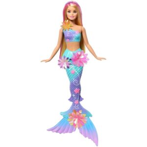 Barbie Boneca Sereia com Transformação de Flor Mattel