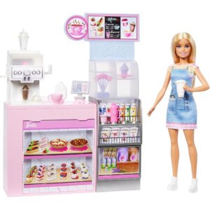 Barbie I Can Be Conjunto de Brinquedo Cafeteria Mattel