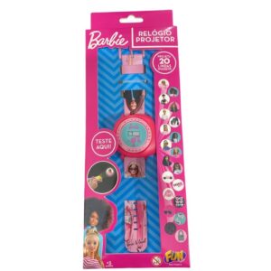 Barbie Relógio Com Projeção 20 Imagens Fun
