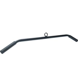 Barra Puxador Pulley Fixo 97cm Com Pegada Emborrachada Para Treino