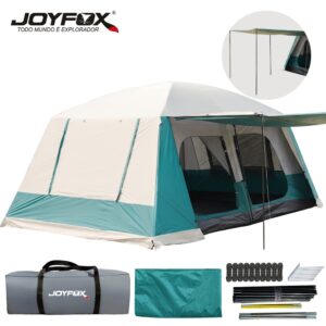 Barraca Camping 12-16 Pessoas Grande Duplo Quarto Impermeável 5000mm
