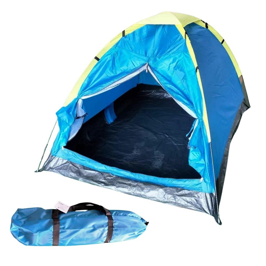 Barraca Camping 3 Pessoas Importway Cobertura Mosquiteiro Porta Dupla