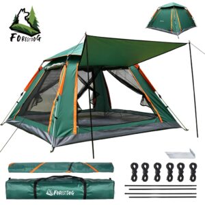 Barraca Camping Familiar Pessoas Forestdog Automática Grande Com