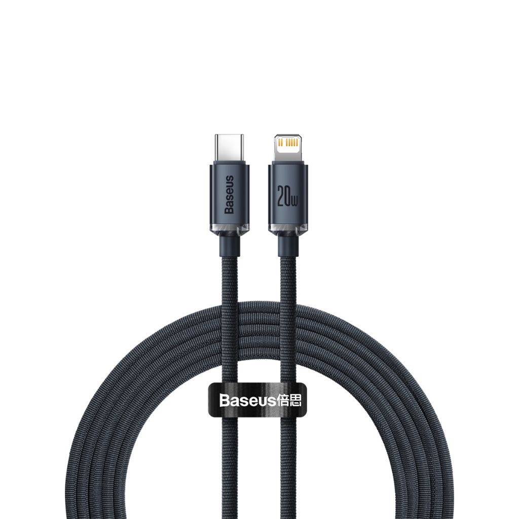 Baseus Cabo Turbo p Apple iPhone 20w Tipo-c Lightning 2m Nylon