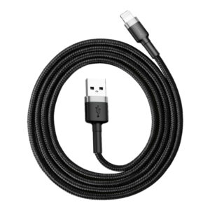 Baseus Cabo Usb p Lightning iPhone 2.4a 1m Cafule Nylon Trançado