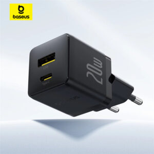 Baseus Palm Carregador Rápido C U PD 20W Carregamento Para Iphone