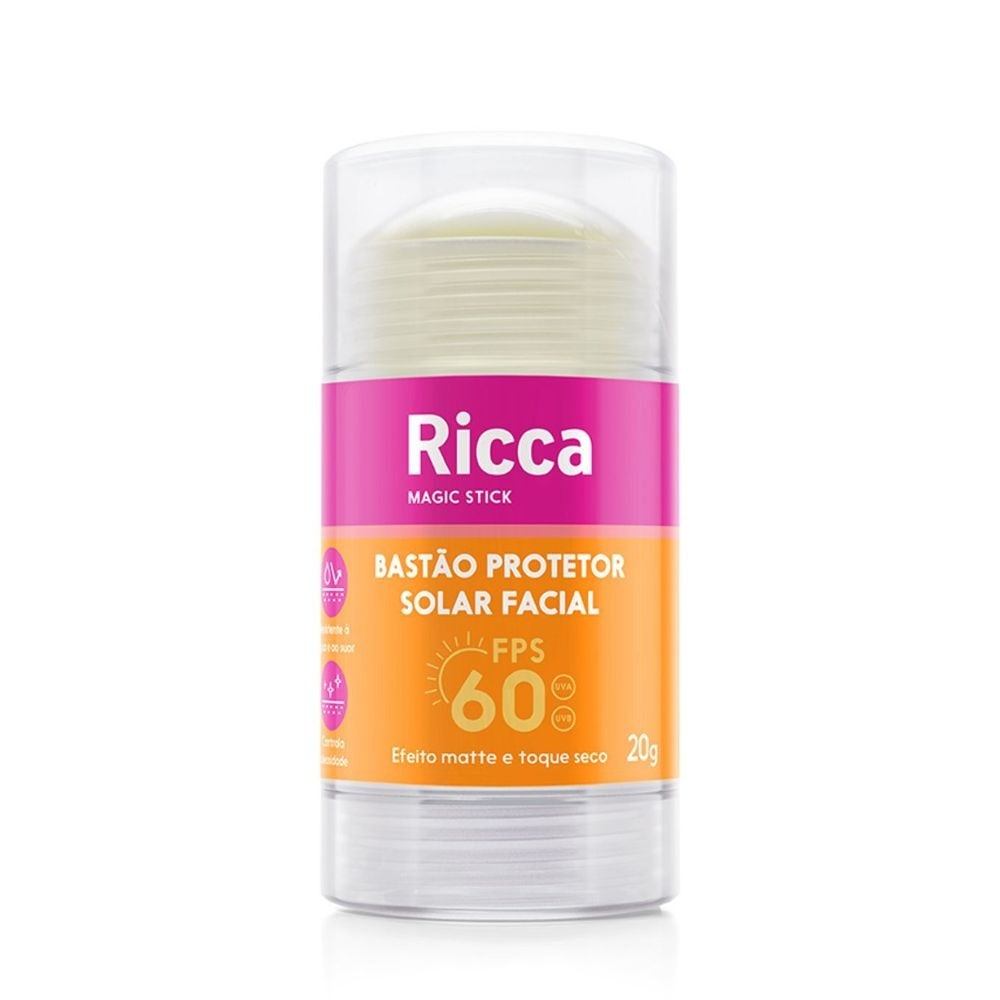 Bastão Facial Protetor Solar Ricca — Skincare