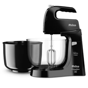 Batedeira 4 Velocidades com Turbo 2 Tigelas 550W Philco
