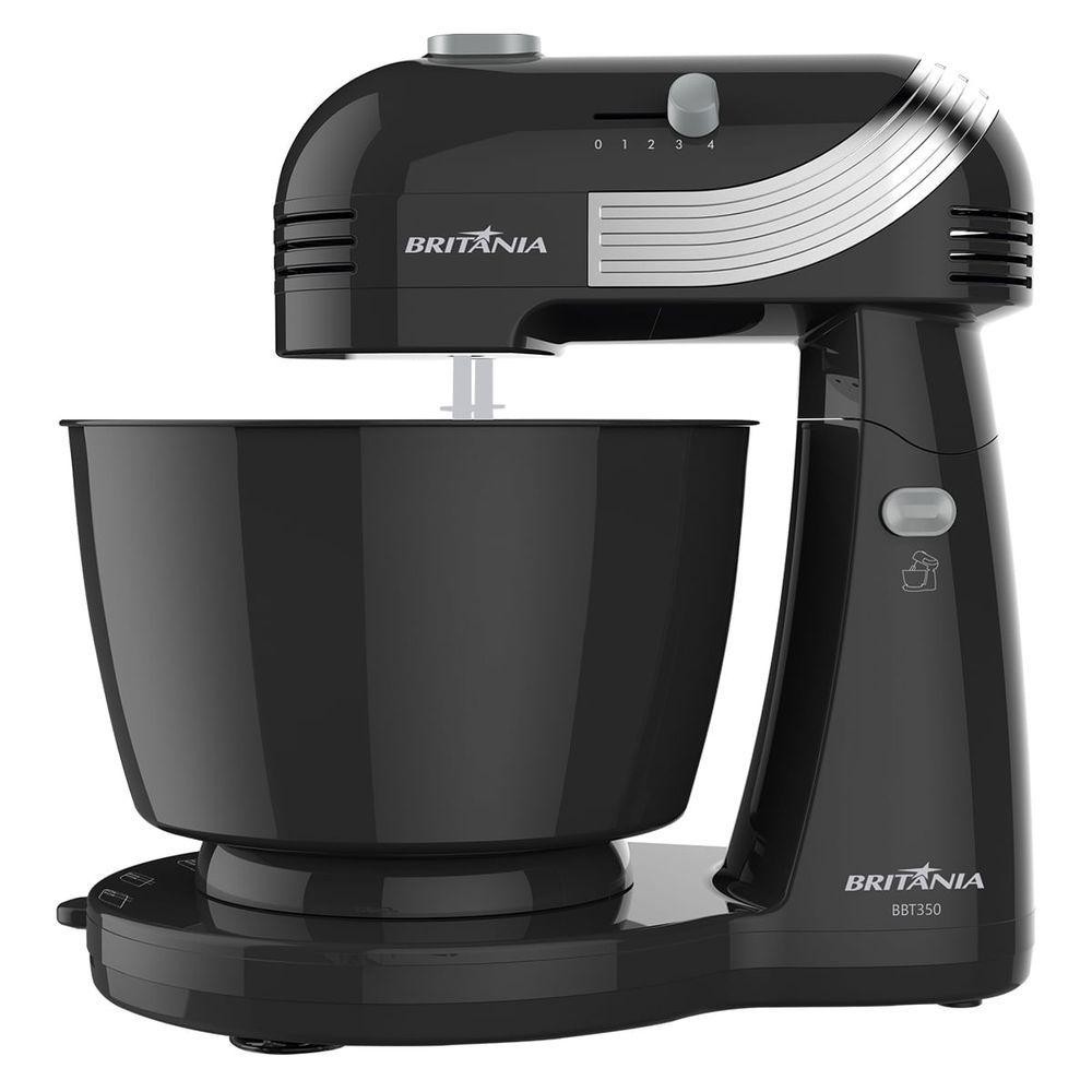Batedeira Britânia BBT350 Preta 350W 110V — Eletroportáteis