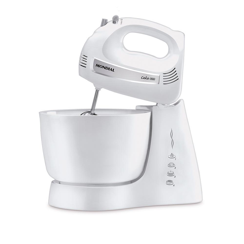 Batedeira Cake Premium Mondial Branco 500W