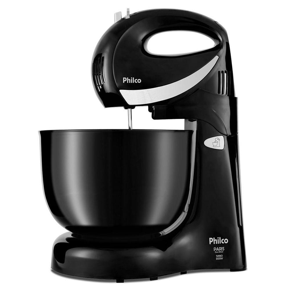 Batedeira Philco Paris Duo Mixer Turbo 4L 500W 220V — Eletroportáteis