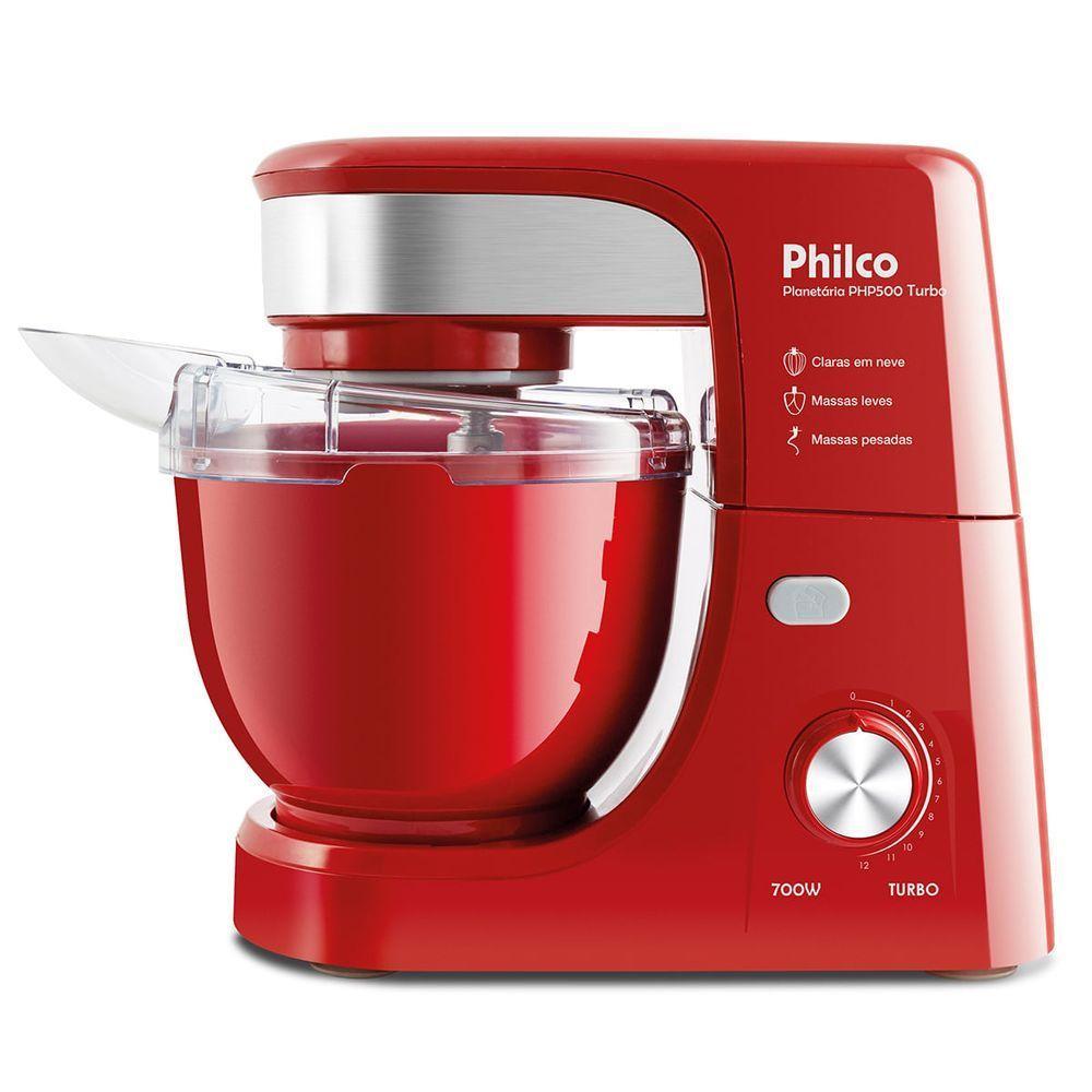 Batedeira Philco Vermelha Turbo 220V — Eletroportáteis