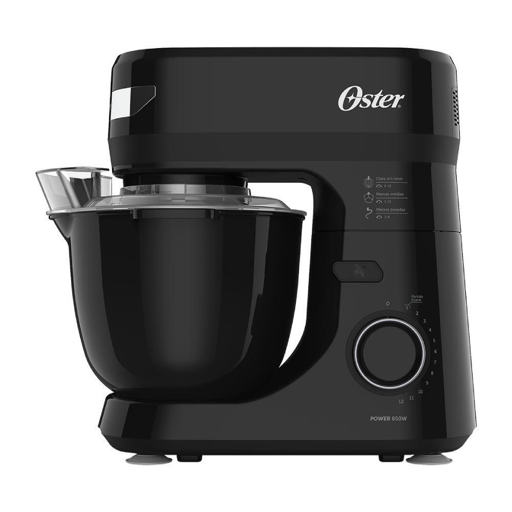 Batedeira Planetária Oster 4L 850W Preta 127V