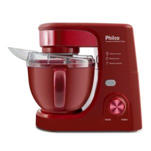 Batedeira Planetária Philco 4,5L Turbo Red 700W PHP500V 110V