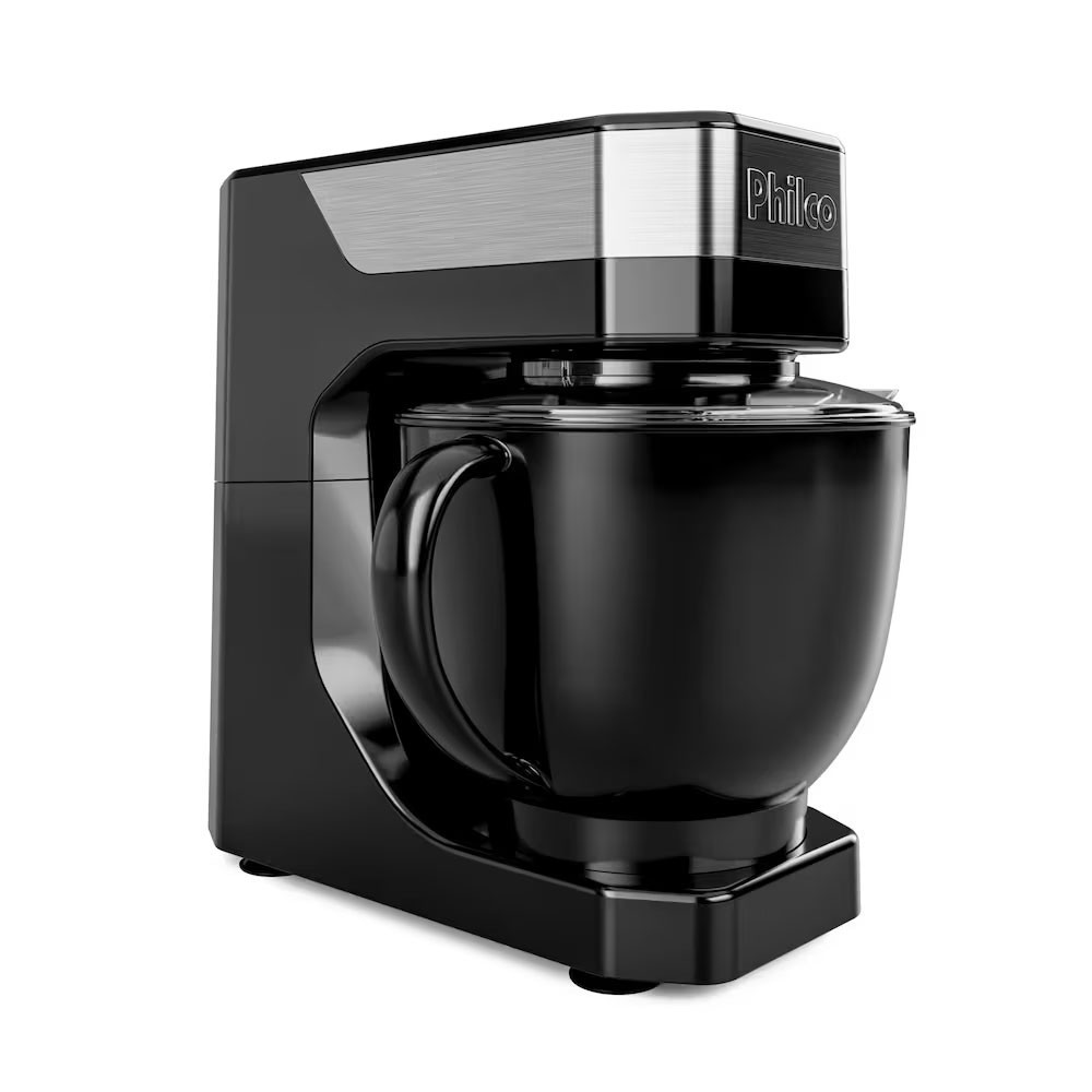 Batedeira Planetaria Philco PBP90A 5L 900W Tampa Antirrespingo — Eletroportáteis