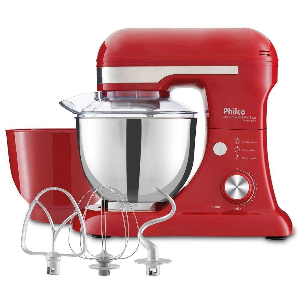 Batedeira Planetária Philco Turbo Inox 600W 110V — Eletroportáteis