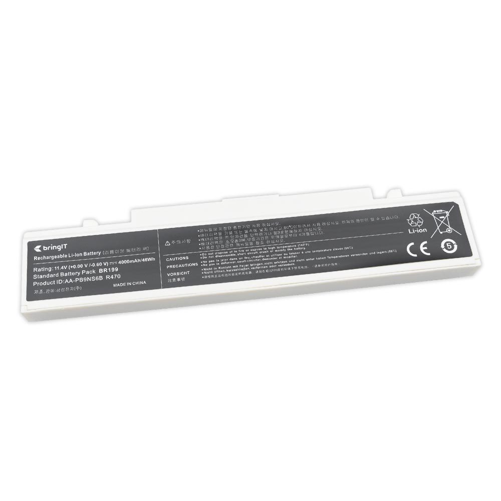 Bateria para notebook compatível com Samsung Np Series 4000mAh