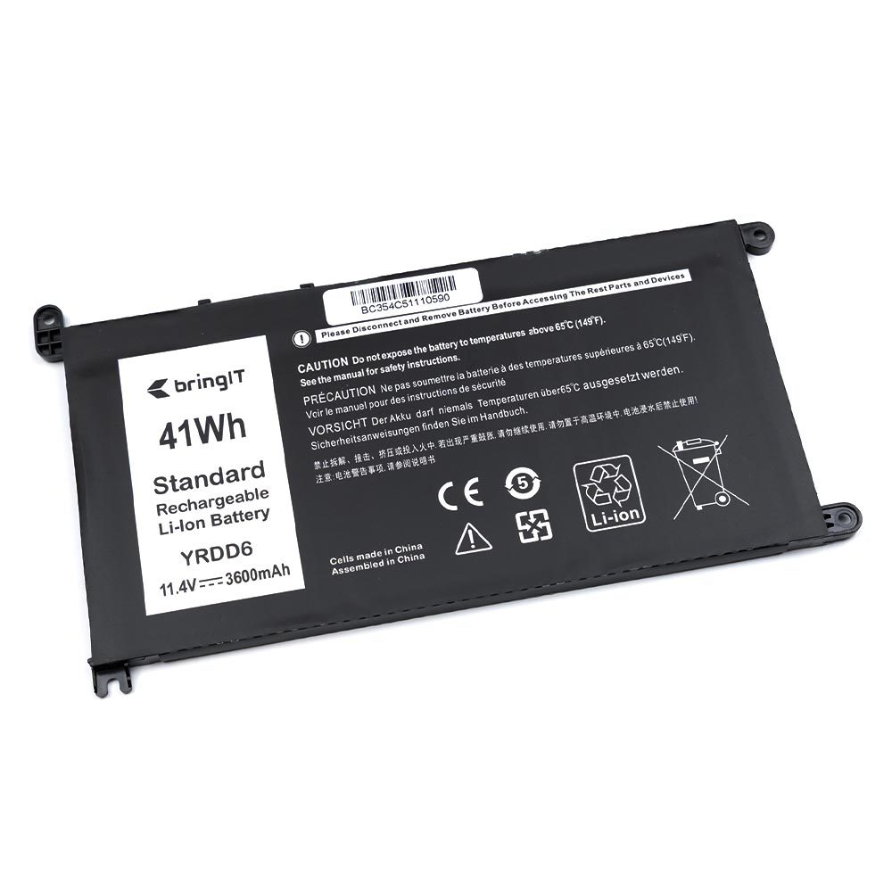 Bateria para Notebook Dell Inspiron 3583 YRDD6 — Informática