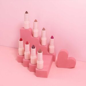 Batom Bala Lipstick Bastão Leve Pigmentação Hidratante Vegano