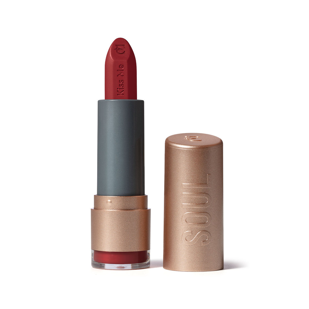 Batom Bala Marrom Nude Poder Soul Kiss Me 3,7g