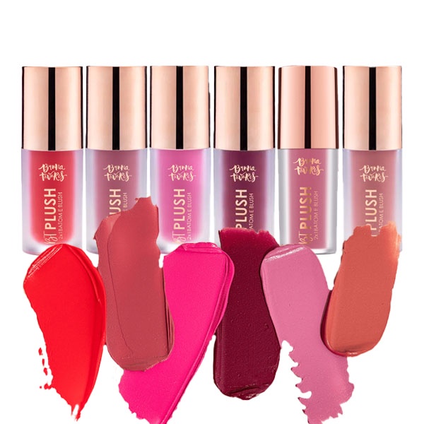 Batom e Blush 2 em 1 Bruna Tavares Bt Plush — Maquiagem